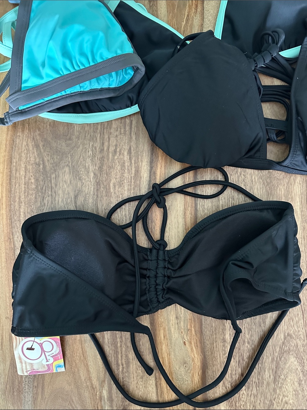 Victoria’s Secret OP XHILARATION Champion 5 LARGE BIKINI TOPS good cond bundle - Picture 7 of 17
